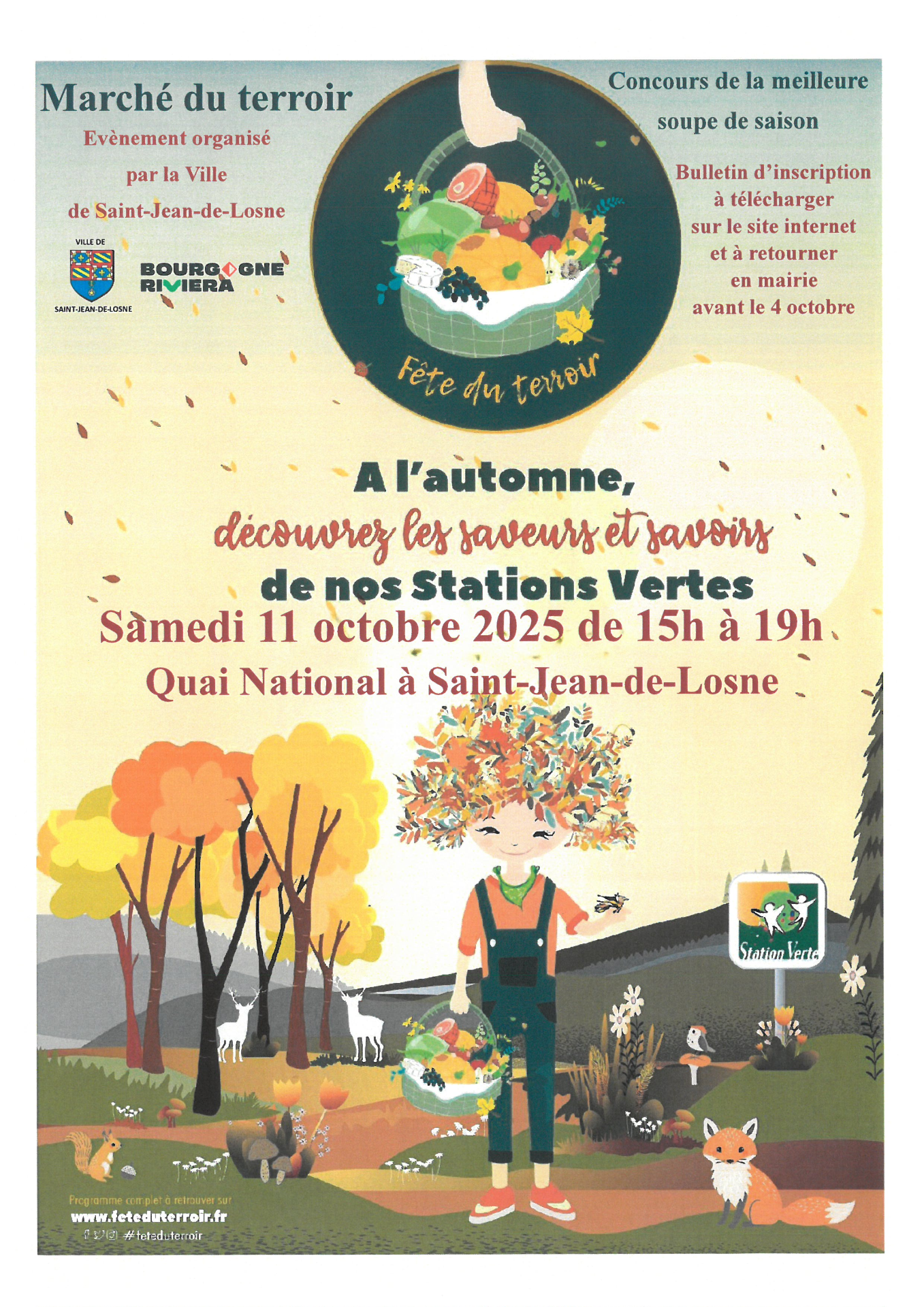 Marché du terroir - St Jean-de-Losne